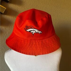 Coca Cola Bright orange Denver Broncos Bucket Hat